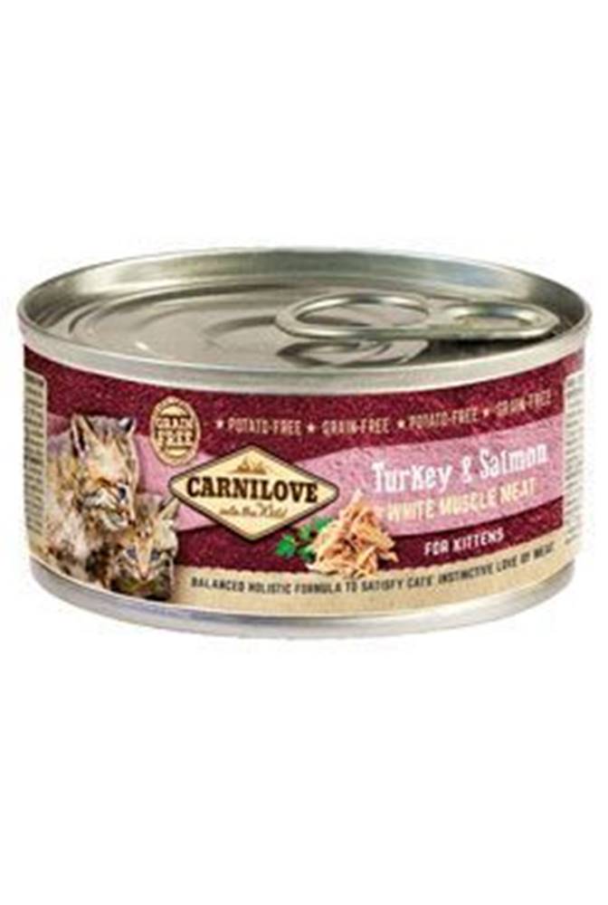 Carnilove Carnilove White Muscle Meat Turkey&Salmon Kittens 100g