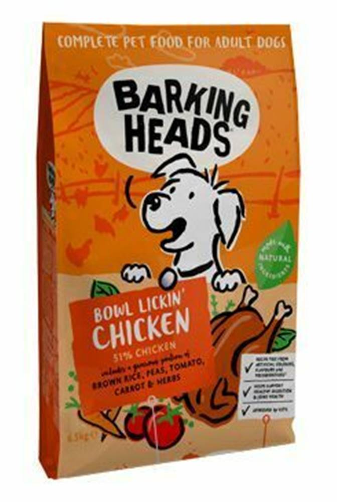 Barking heads BARKING HEADS Bowl Lickin' Chicken 6,5kg
