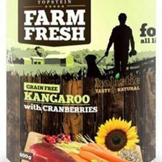 Farm Fresh Dog Kangaroo s brusnicami Konzumácia 400g
