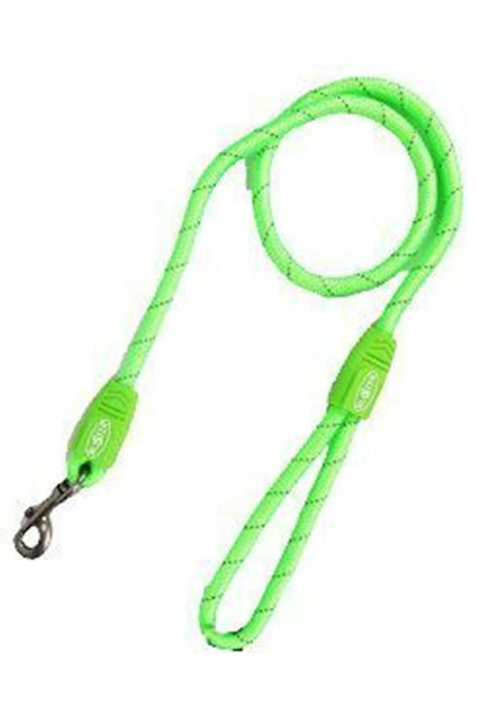Kruuse Jorgen A/S BUSTER Reflexné lanové vodítko 120cm/8mm limetkové
