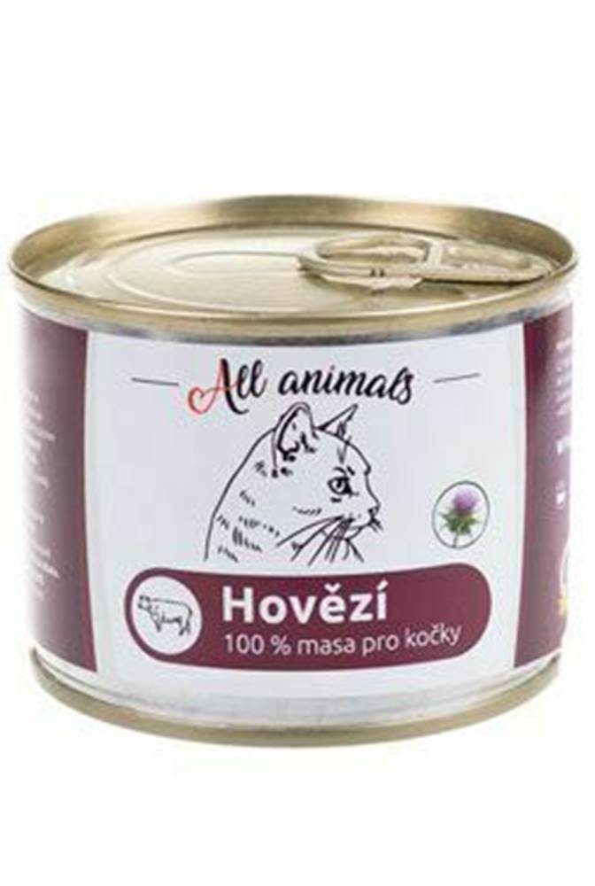 All Animals Mleté hovädzie mäso All Animals CAT 200g