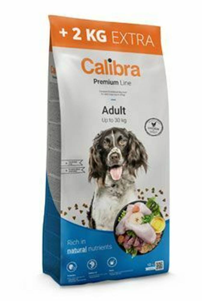 Calibra Calibra Dog Premium Line Adult 12+2kg