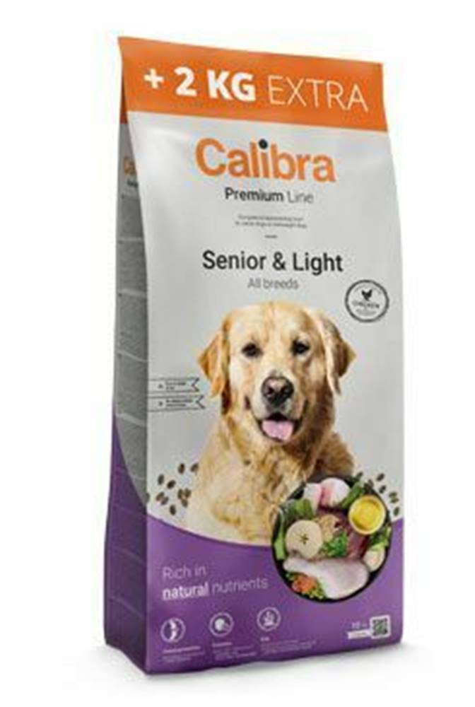 Calibra Calibra Dog Premium Line Senior&Light 12+2kg