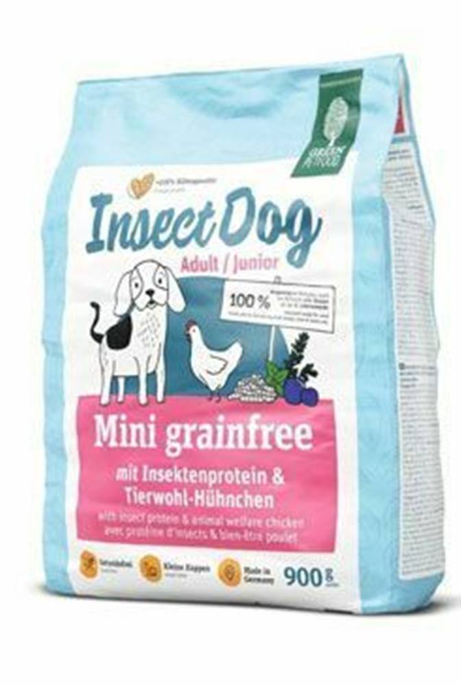 Green Petfood Green Petfood InsectDog Mini Grainfree 5x900g