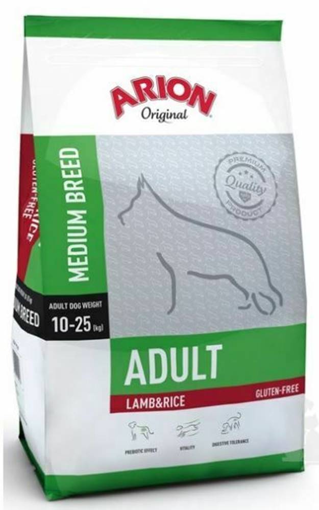 Arion Arion Dog Original Adult Medium Lamb Rice 12kg