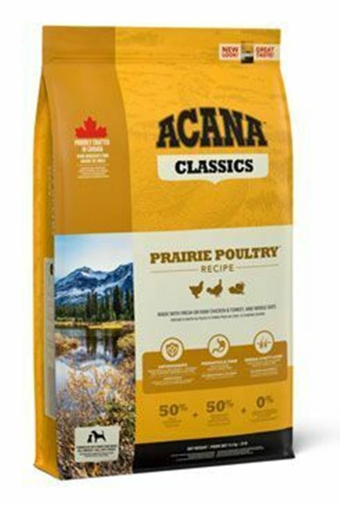 Acana Acana Dog Prairie Poultry Classics 11,4kg NOVINKA