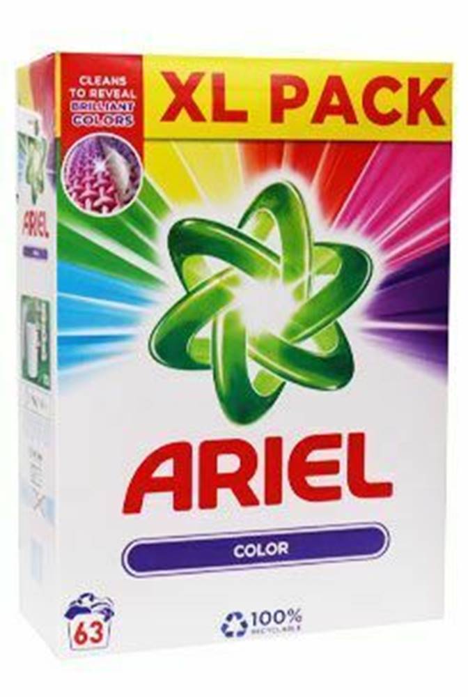 Ostatní Prací prostředek Ariel Color 4,725kg 63dávek BOX