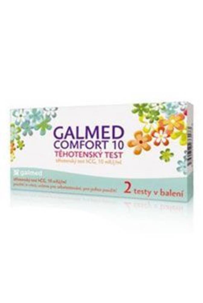 Ostatní GALMED Comfort tehotenský test 10hCG 2ks