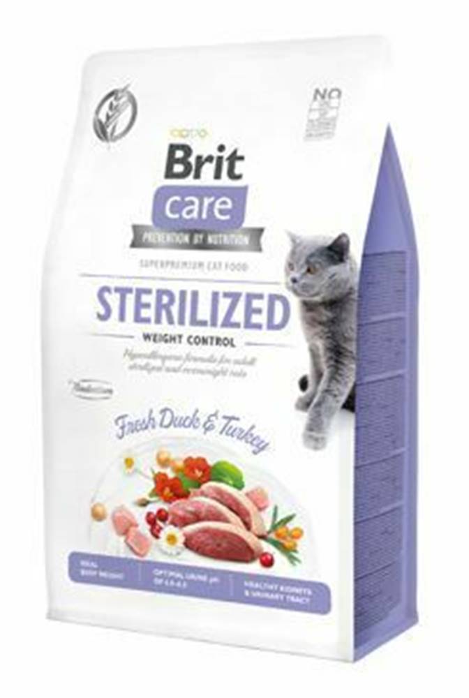 Brit Care Brit Care Cat GF Sterilized Weight Control, 0,4kg