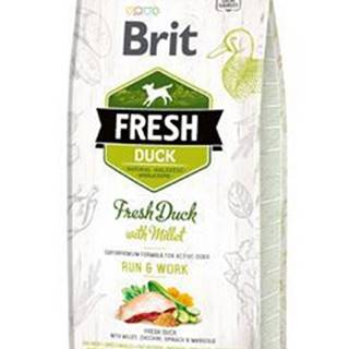 Brit Dog Fresh Duck & Millet Active Run & Work 12kg
