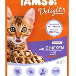 Iams Cat Kitten Chicken in sauce bag 85g