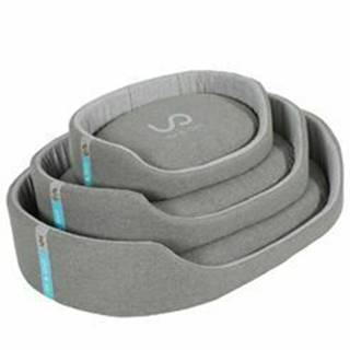 Posteľ IN&OUT Oval 80cm sivá Zolux