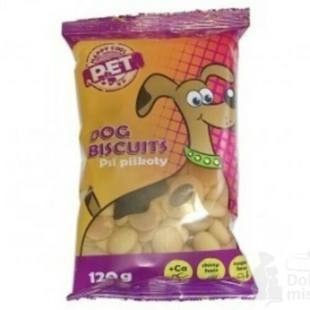 Ostatní Happy Cool Pet sušienky s vápnikom pre psov 120g