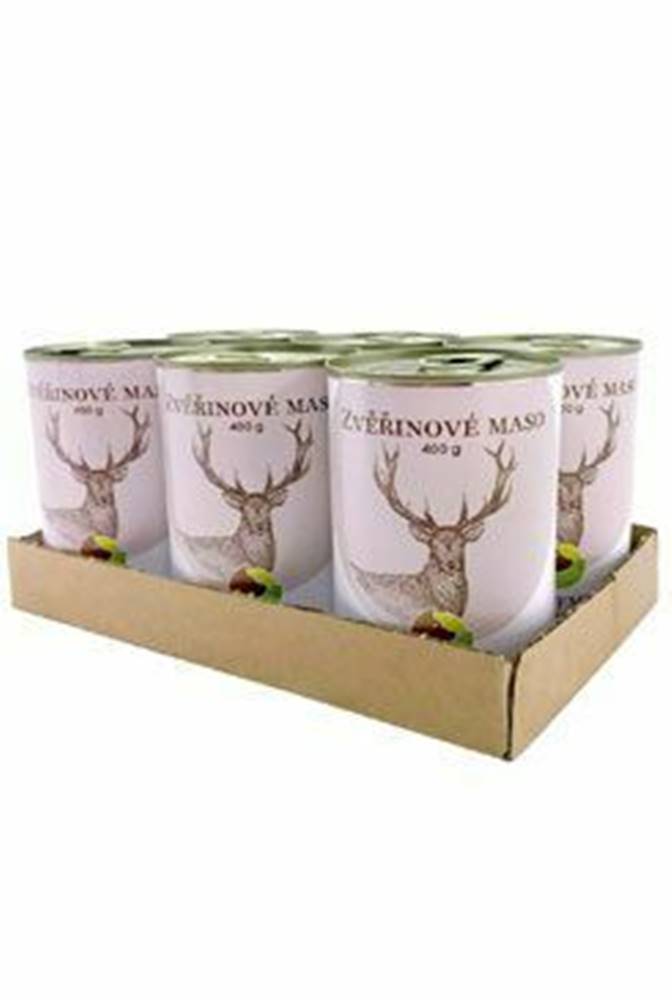 Bohemia Pet Food BOHEMIA Zverina vo vlastnej šťave SIX PACK6x400g