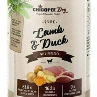 Chicopee Dog konz. Pure Lamb&Duck 400g