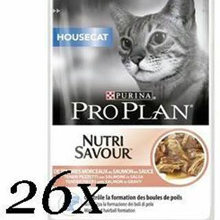 ProPlan Cat vreciek. Housecat losos 26x85g
