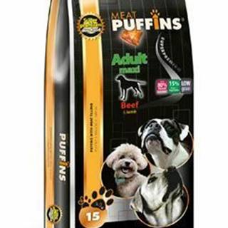 Puffins Adult Maxi Beef 15kg
