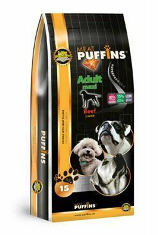 Puffins Puffins Adult Maxi Beef 15kg
