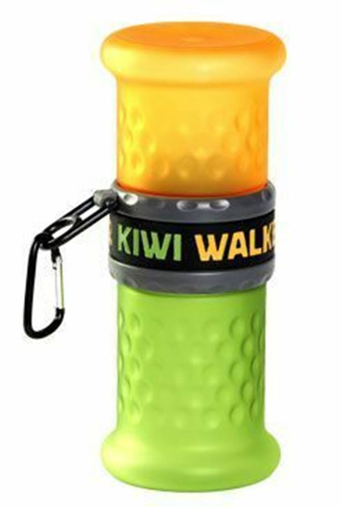 Kiwi Walker Cestovná fľaša 2v1 oranžovo-zelená 750+500ml KW