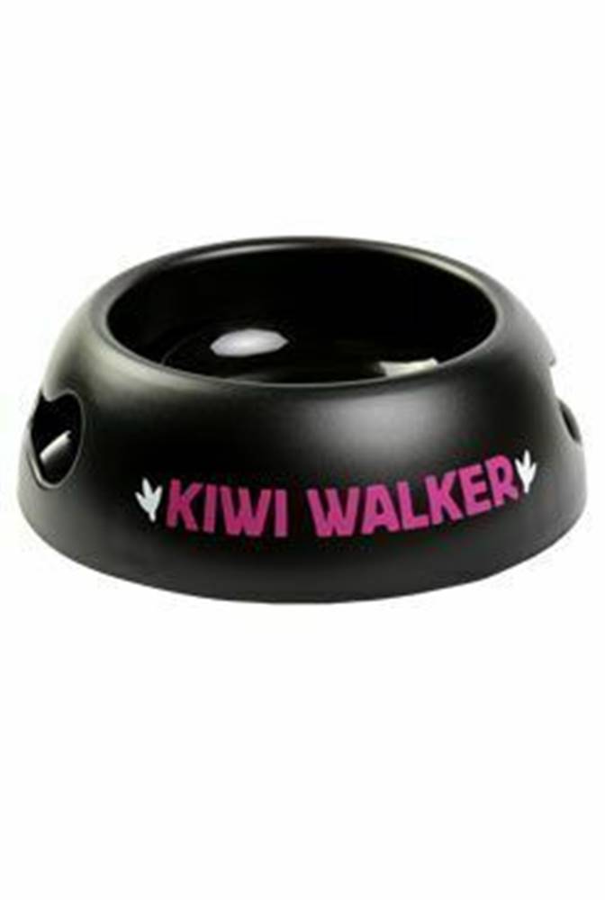 Kiwi Walker Plastová miska pre psov BLACK 750ml ružová KW