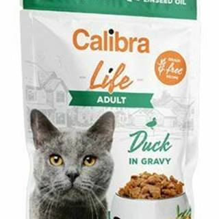 Calibra Cat Life kapsula Adult Kačica v omáčke 85g