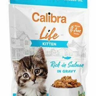 Calibra Cat Life Kitten Losos v omáčke 85g