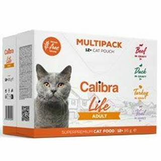 Calibra Cat Life Pocket Adult Multipack 12x85g