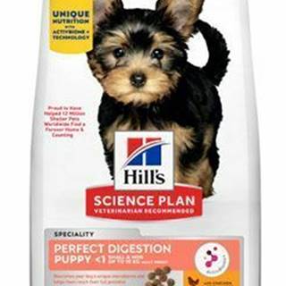Hill's Can. SP+AB PftDig Puppy Sm&Mini Chic Rice 1,5kg