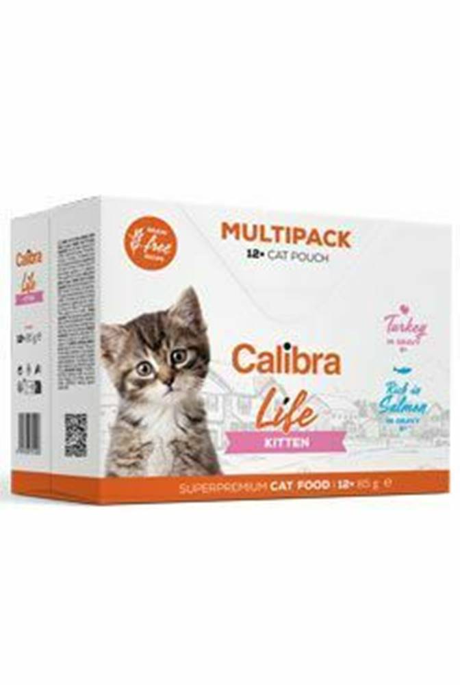 Calibra Calibra Cat Life Pocket Kitten Multipack 12x85g