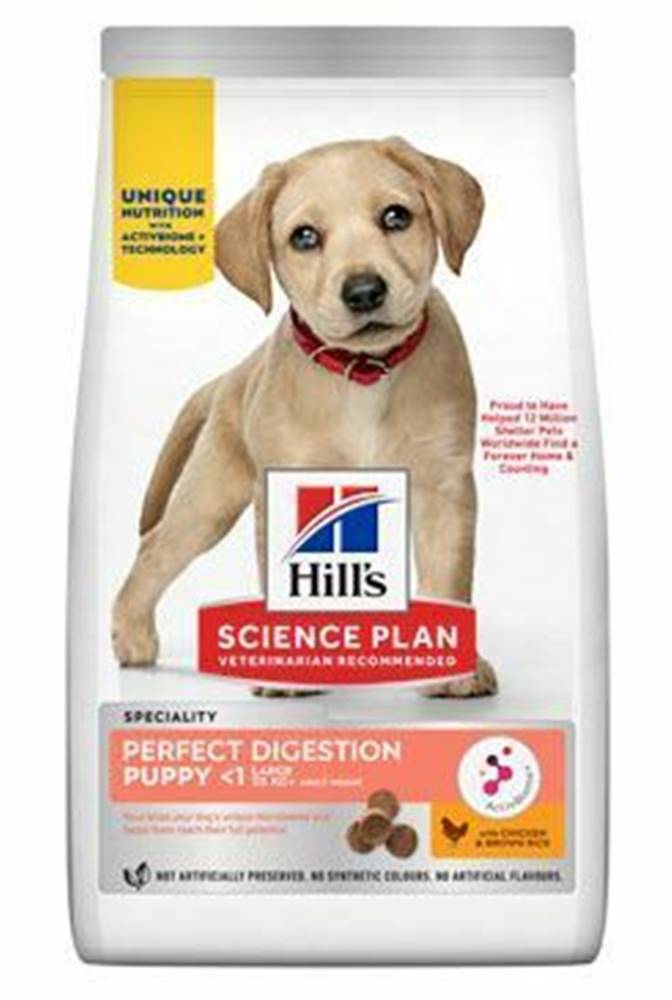 Hill's Hill's Can. SP+AB PftDig Puppy LB Chicken Rice 12kg