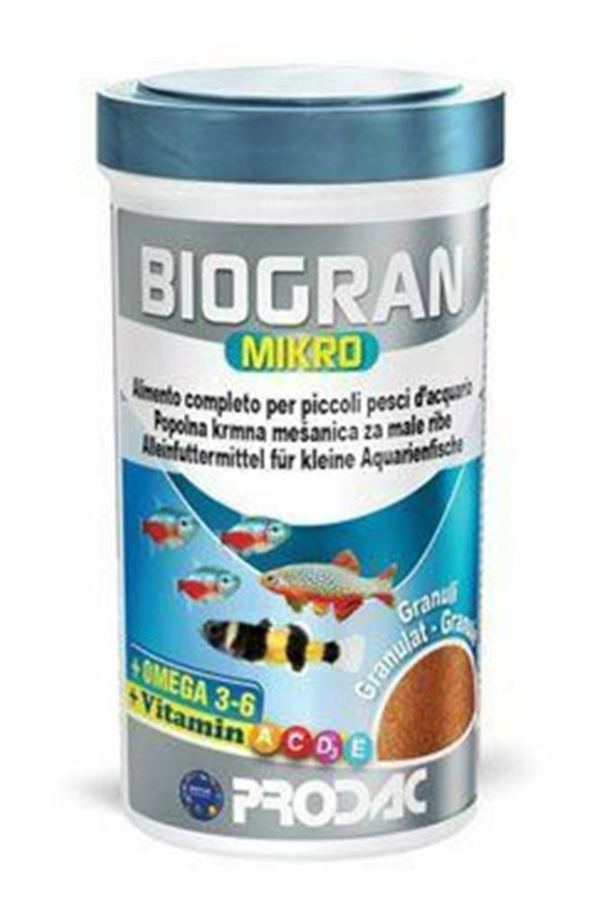 Prodac Krmivo pro ryby Prodac Biogran Mikro 50g