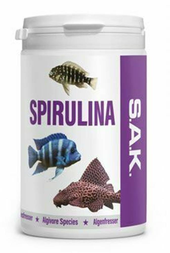 S.A.K S.A.K. Spirulina 185 g (1000 ml) vločiek