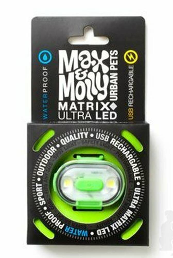 Max&Molly Svetlo Max&Molly Matrix Ultra LED Hang lime