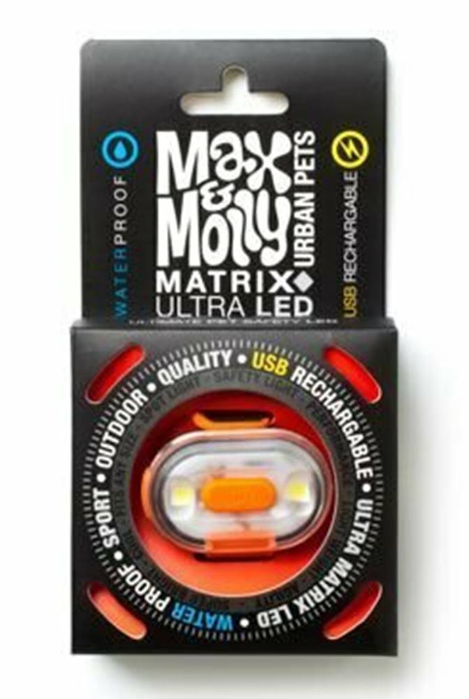 Max&Molly Svetlo Max&Molly Matrix Ultra LED Hang orange.