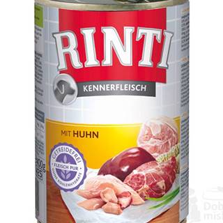 Rinti Dog kuracie konzervy 400g