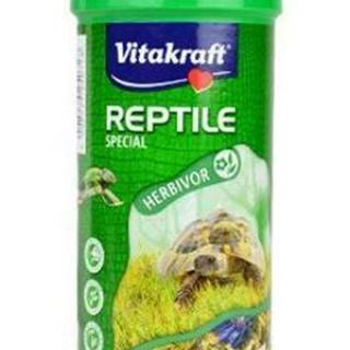 Vitakraft Reptile Turtle Herbivore suché plazy 250ml