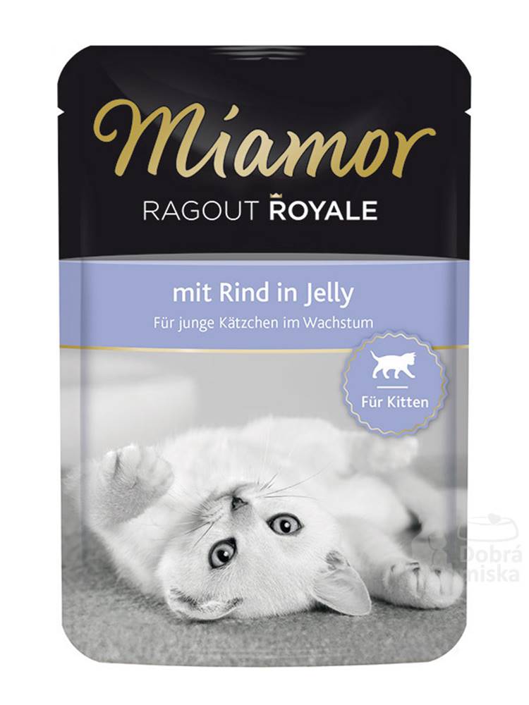 Miamor Miamor Cat Ragout Junior hovädzia kapsa v želé 100g