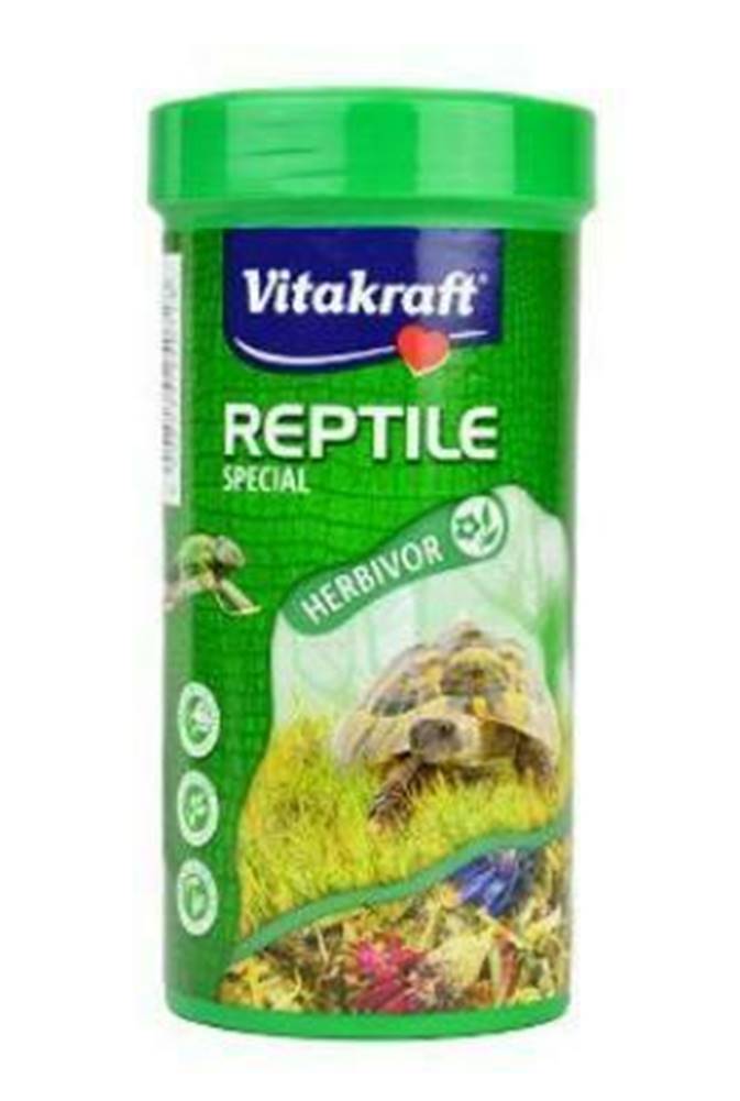 Vitakraft Vitakraft Reptile Turtle Herbivore suché plazy 250ml