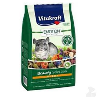 Vitakraft krmivo pre hlodavce činčily. Emotion Beauty 600g