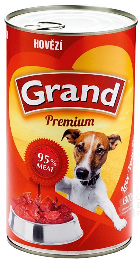 Grand GRAND konz. pes hovädzie 1300g