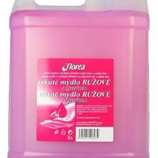Tekuté mydlo Florea ružové 5l