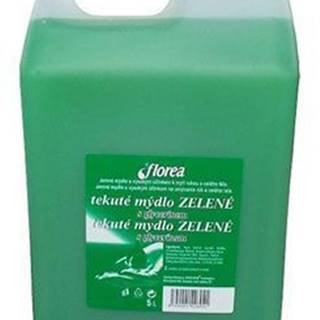 Tekuté mydlo Florea zelené 5l