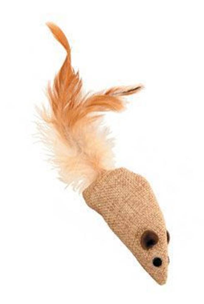 Zolux Hračka mačka myš 9cm textilná Zolux