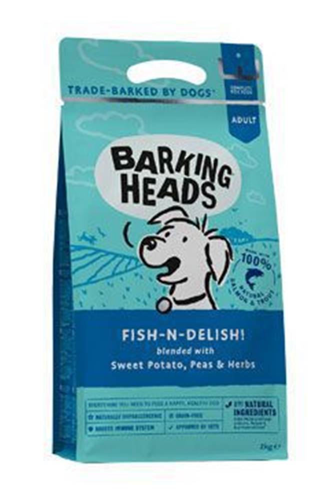 Barking heads BARKING HEADS Fish-n-Delish NEW 2kg