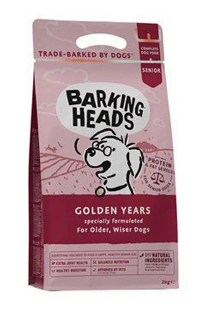 Barking heads BARKING HEADS Golden Years NEW 2kg