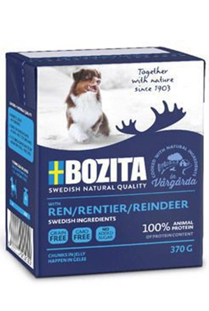Bozita Bozita DOG Naturals BIG Reindeer / Sob 370g