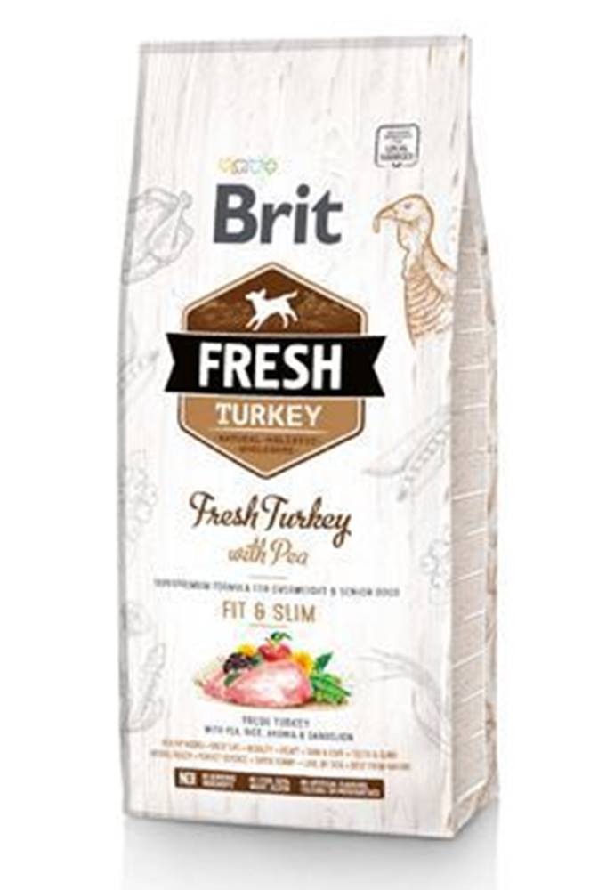 Brit Brit Dog Fresh Turkey & Pea Light Fit & Slim 2,5kg