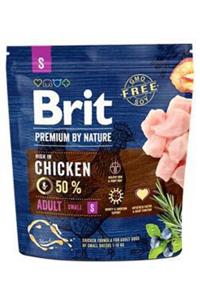 Brit Brit Premium Dog by Nature Adult S 1kg