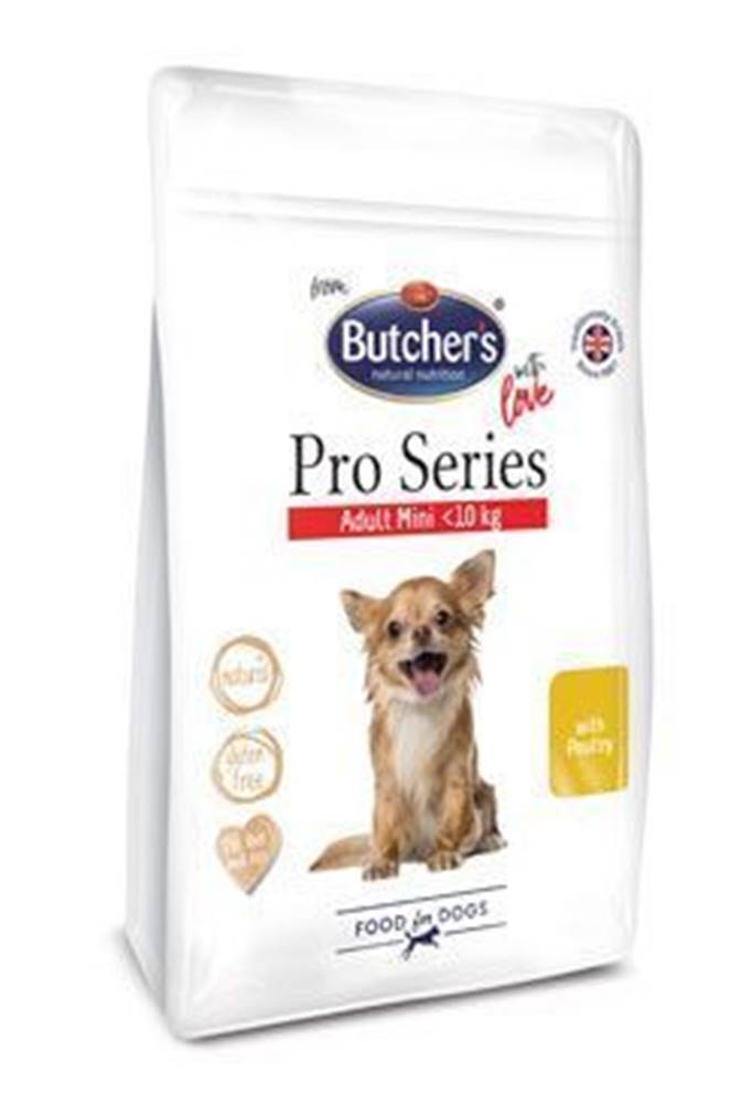 Butcher's Butcher's Dog Pro Series pre malé psy s hydinou 800g