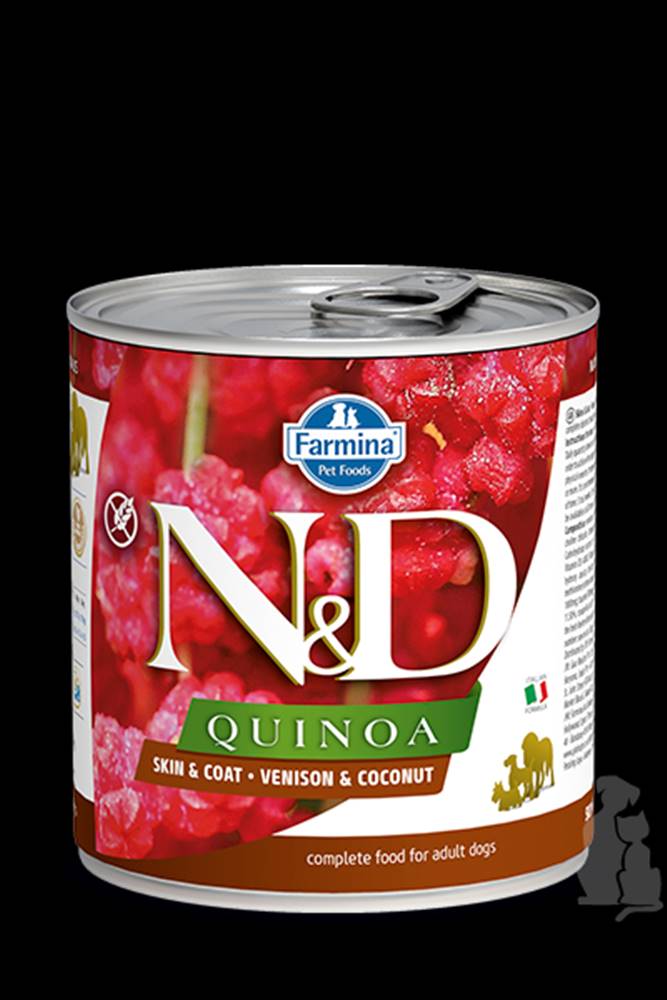 N&D (Farmina Pet Foods) N&D DOG QUINOA Venison & Coconut 285g